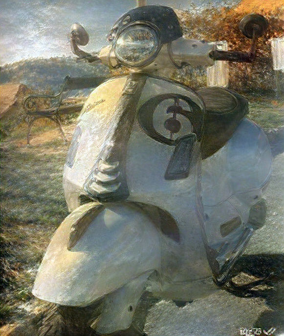 schöne Vespa 