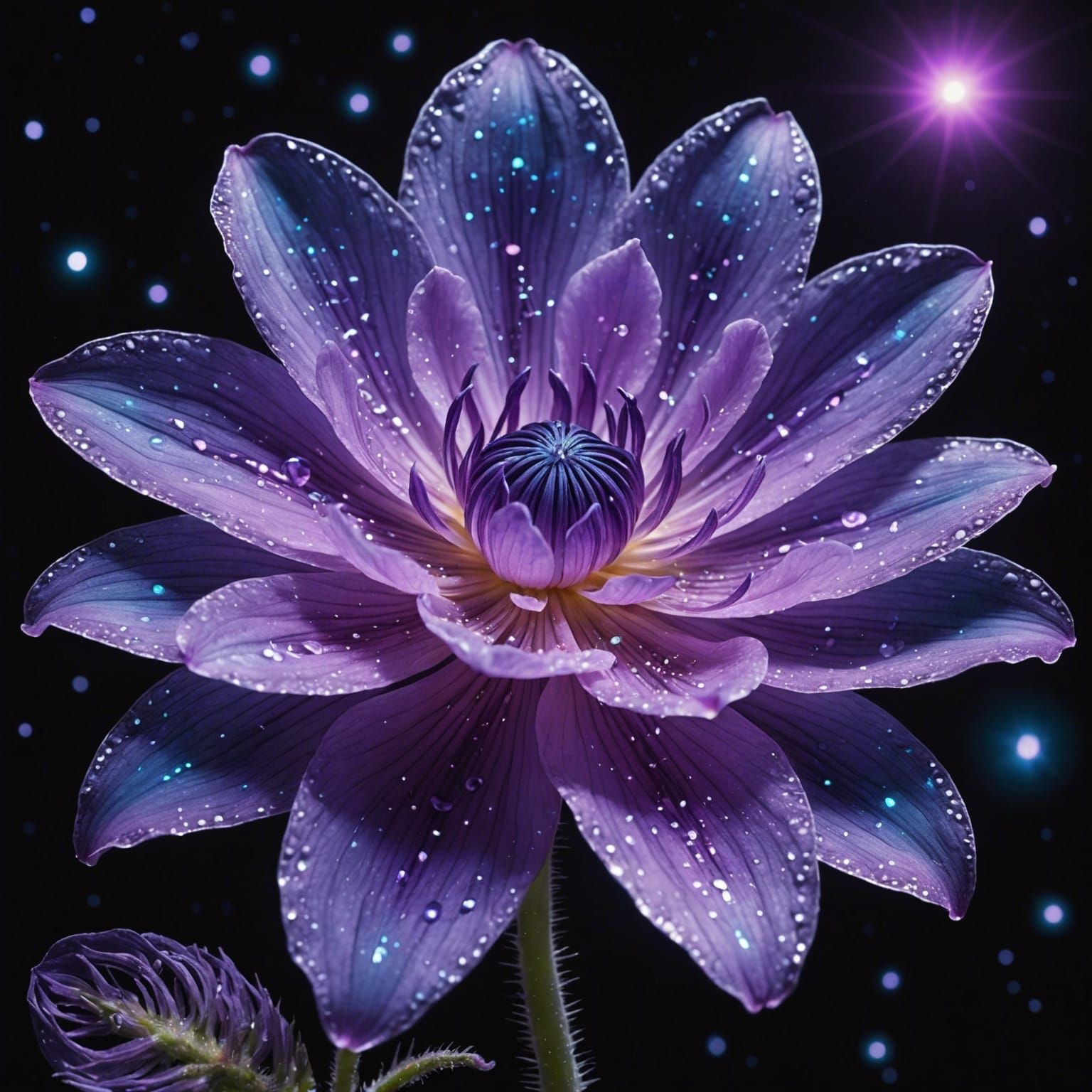 Moonlight flower   by @Bunny77