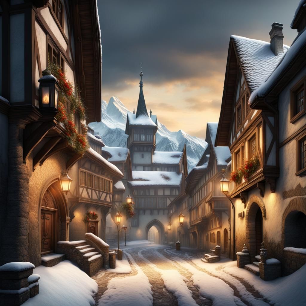 Switzerland in winter