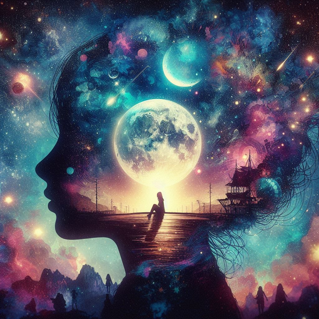 Head Double Exposure