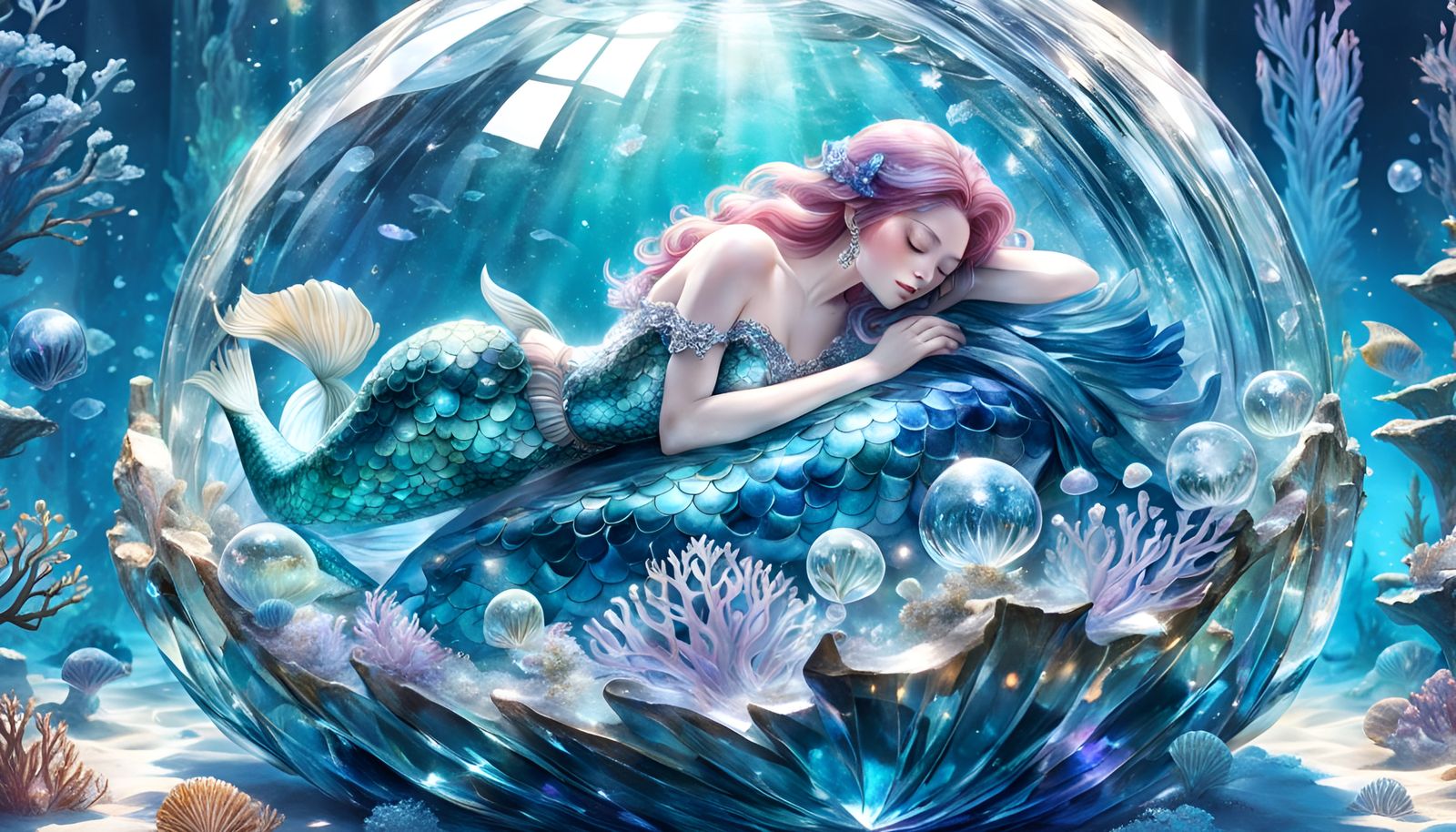 An ode to Mermaids - AI Generated Artwork - NightCafe Creator