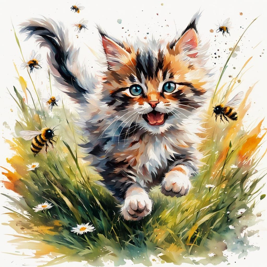 Bee Encounter  by @John Bell