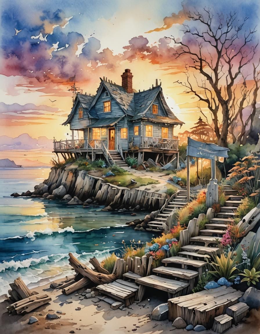 Out by the bay  by @Billcat