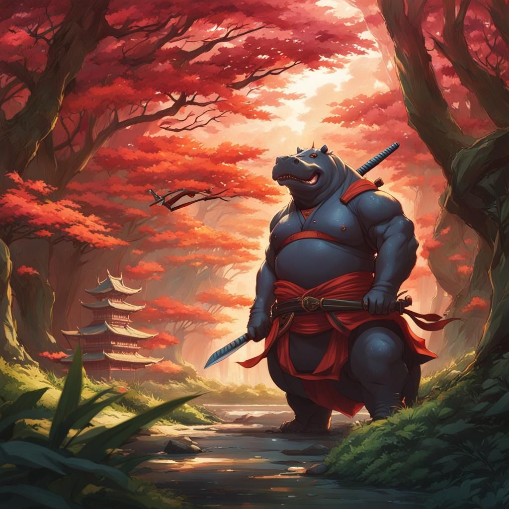 Hippo 🦛 warrior 