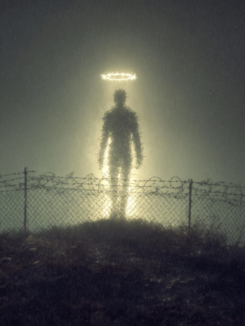 The Haloed Effigies of the Wasteland