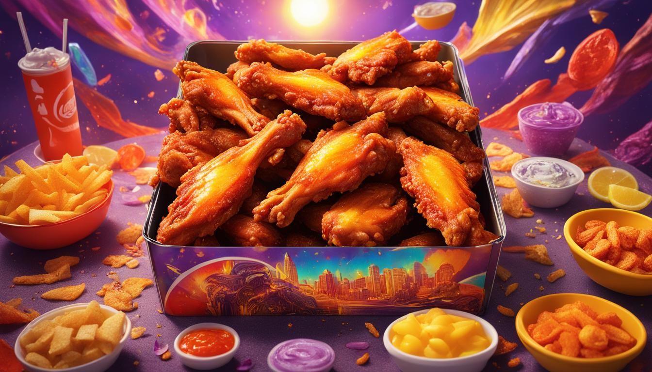 Lamia fried Wings Snackbox AI Generated Artwork NightCafe Creator