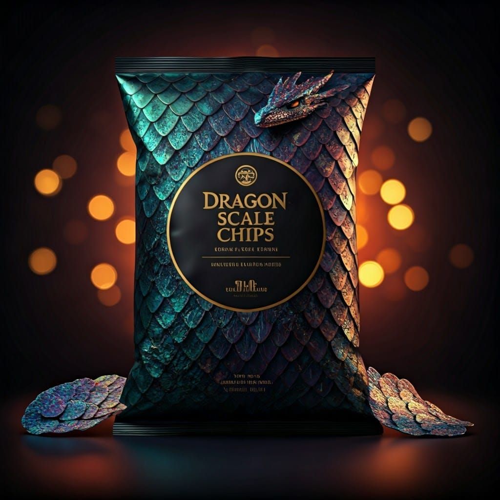 Dragon Scale Chips  by @Grackle