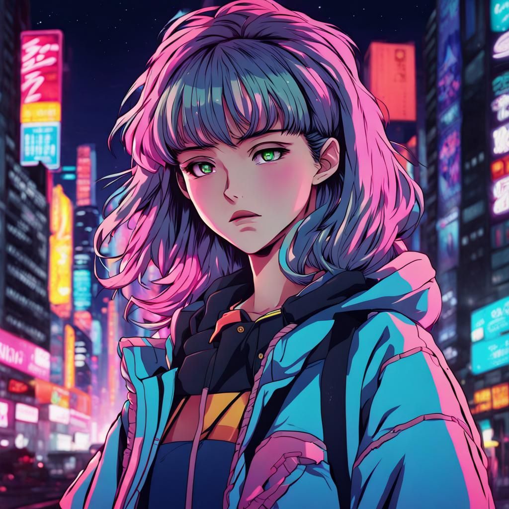 A anime teen - AI Generated Artwork - NightCafe Creator