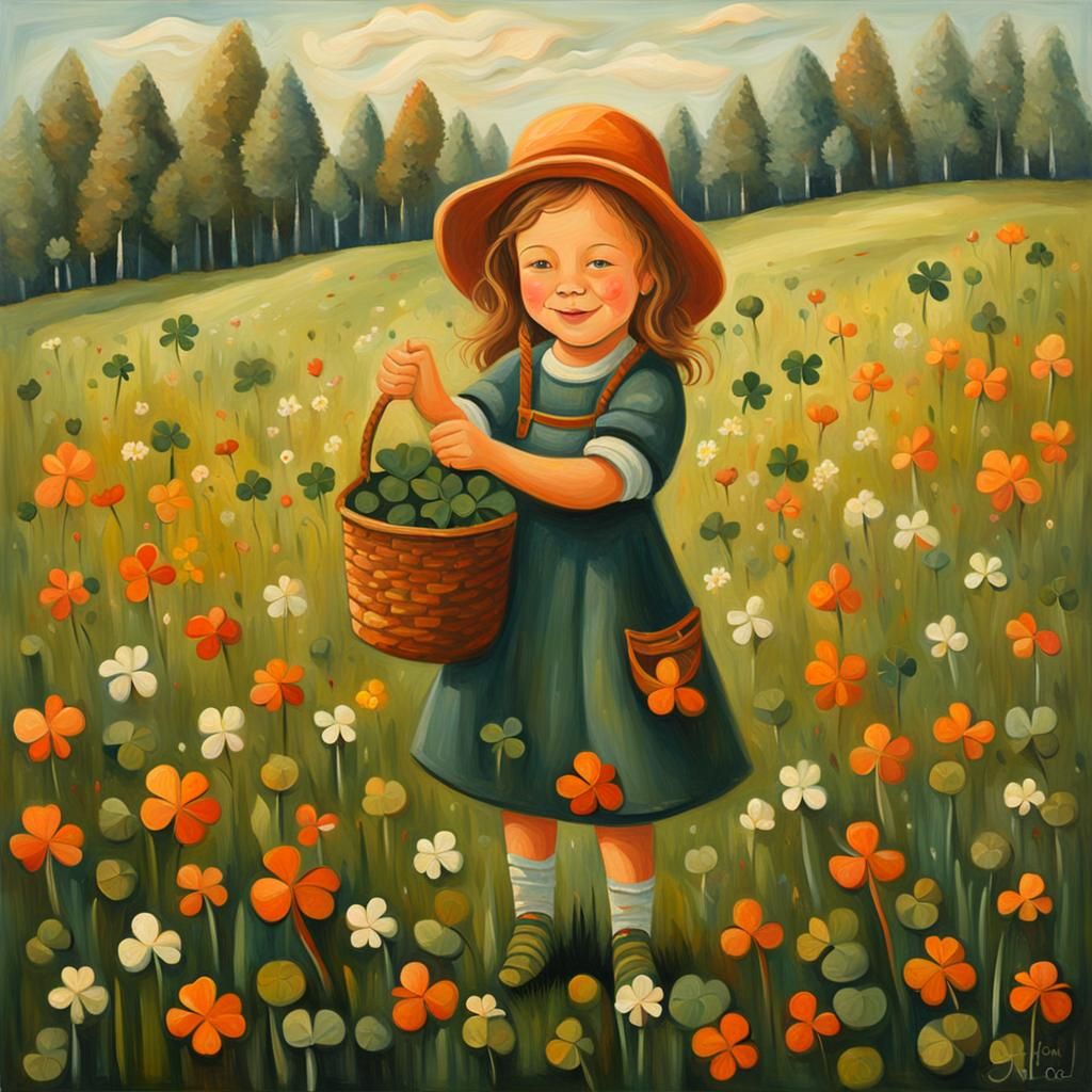 Four leaf clovers