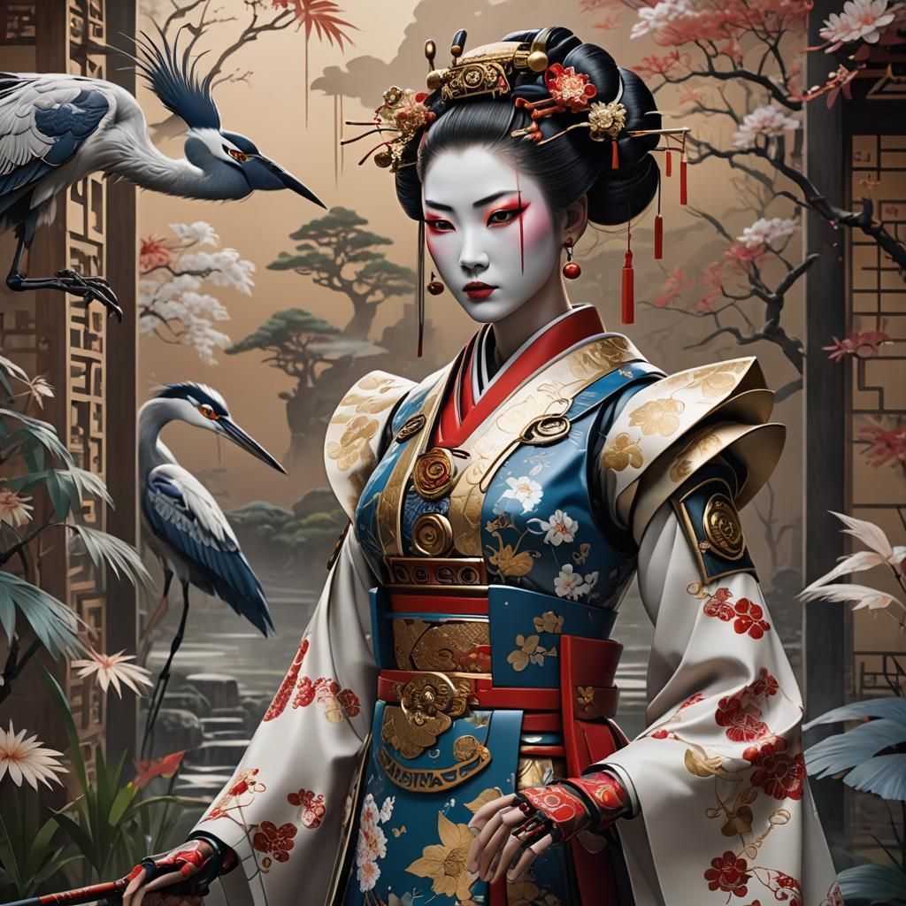 Geisha   by @AlfredStephen