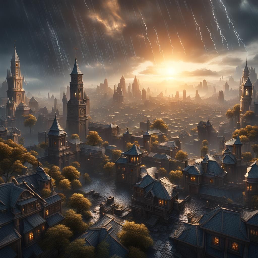 a dark and stormy night