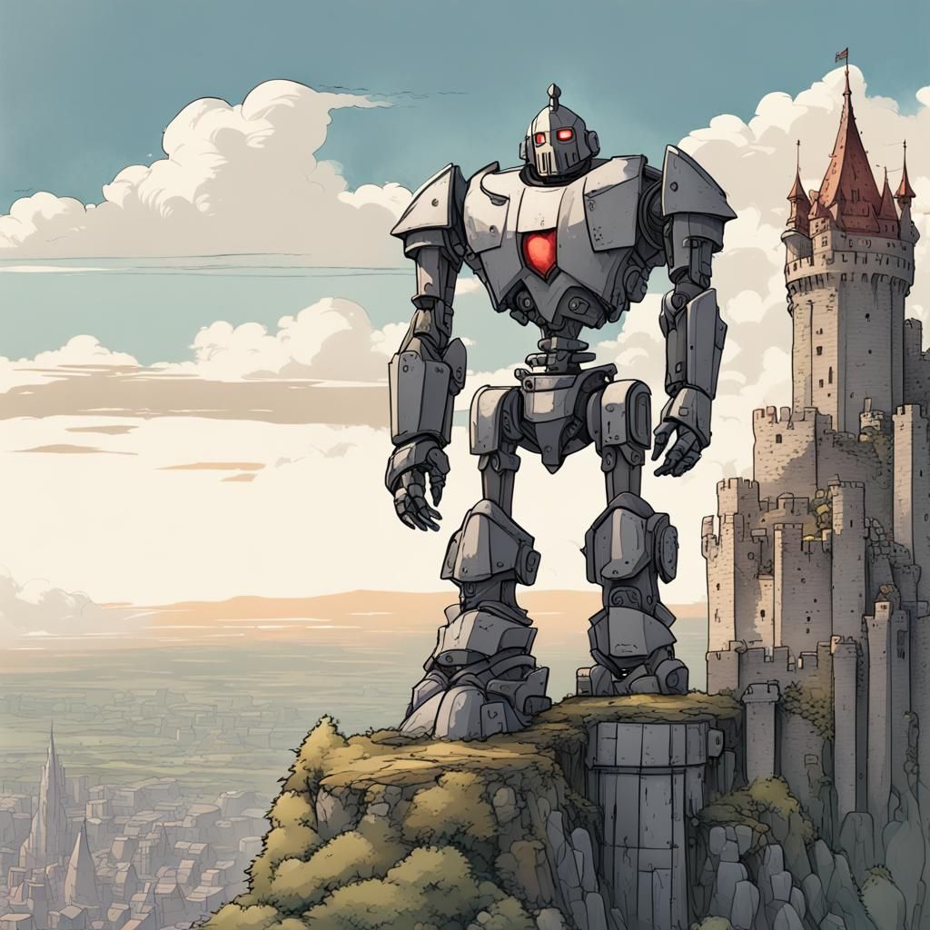 Knight Robot  by @JeCoe