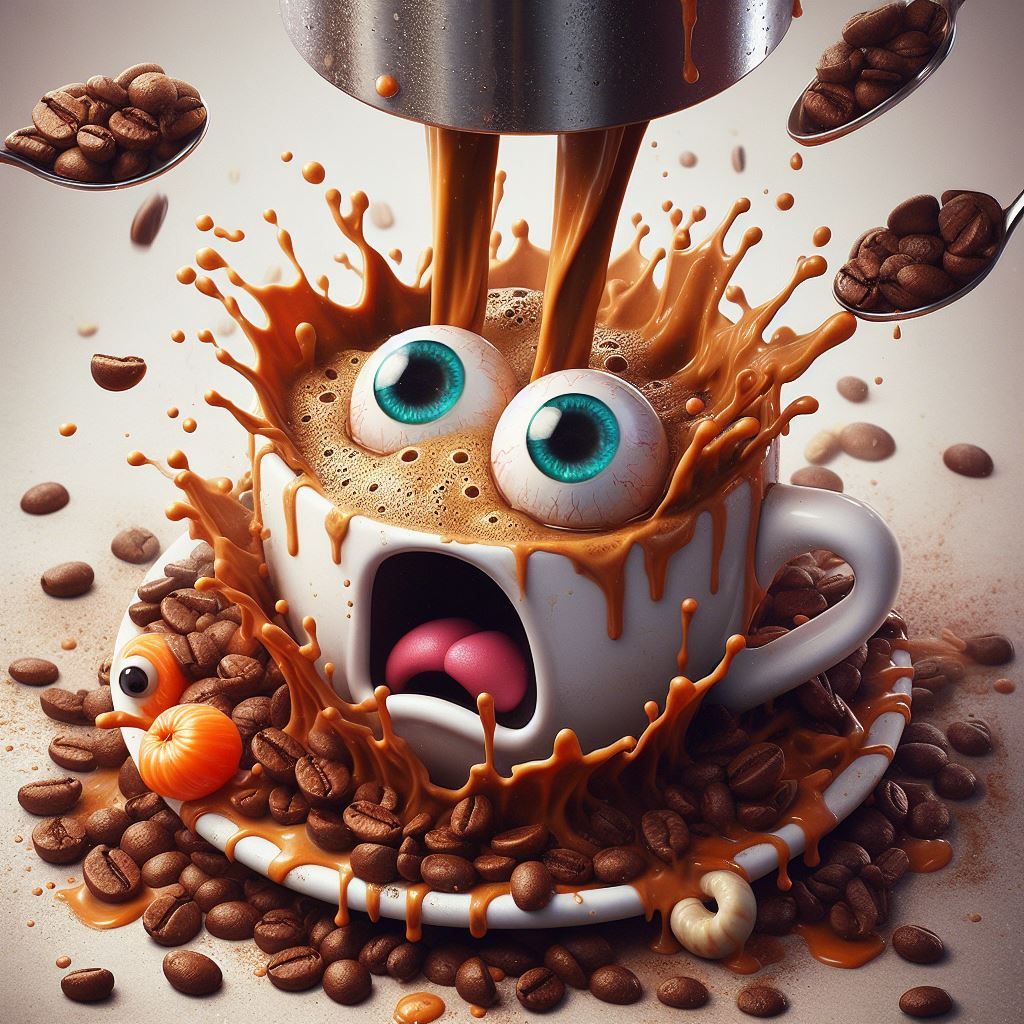 Horrified Coffee-Cup
