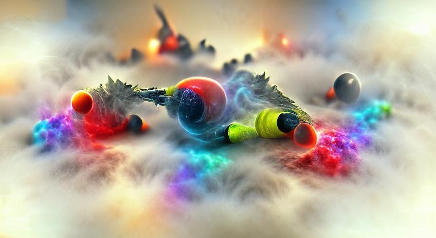 Dramatic Space Battle