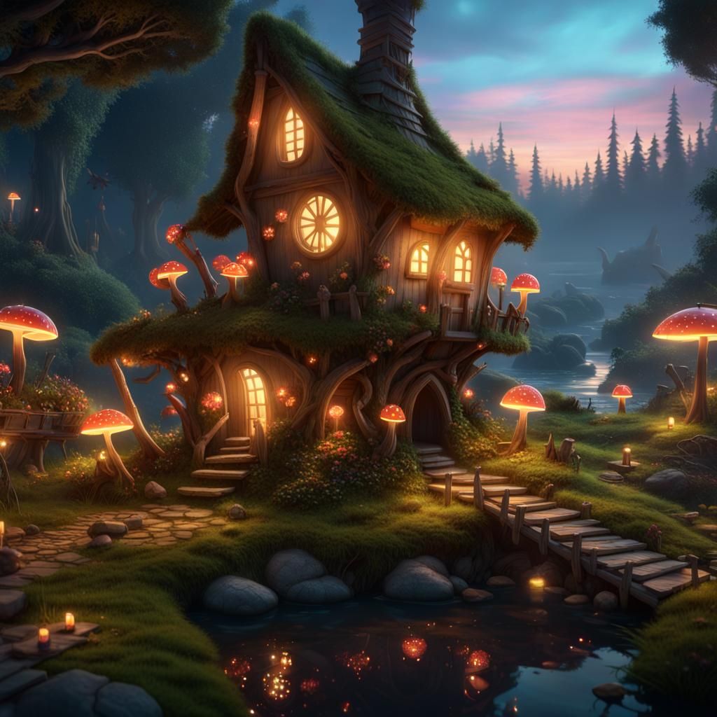 Fairy House: Dark Fantasy  by @undefined