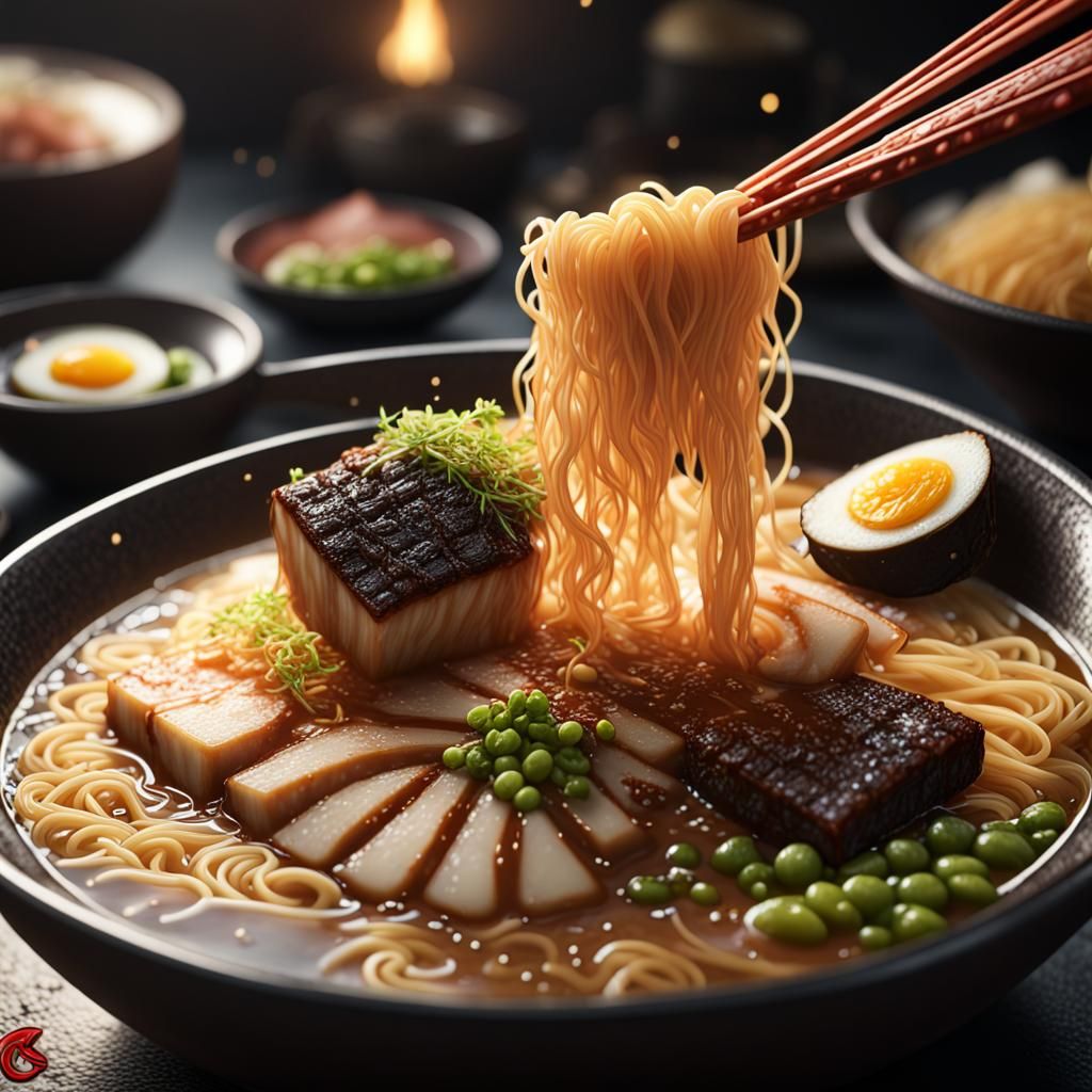 Ramen noodles  by @Katie Anderson