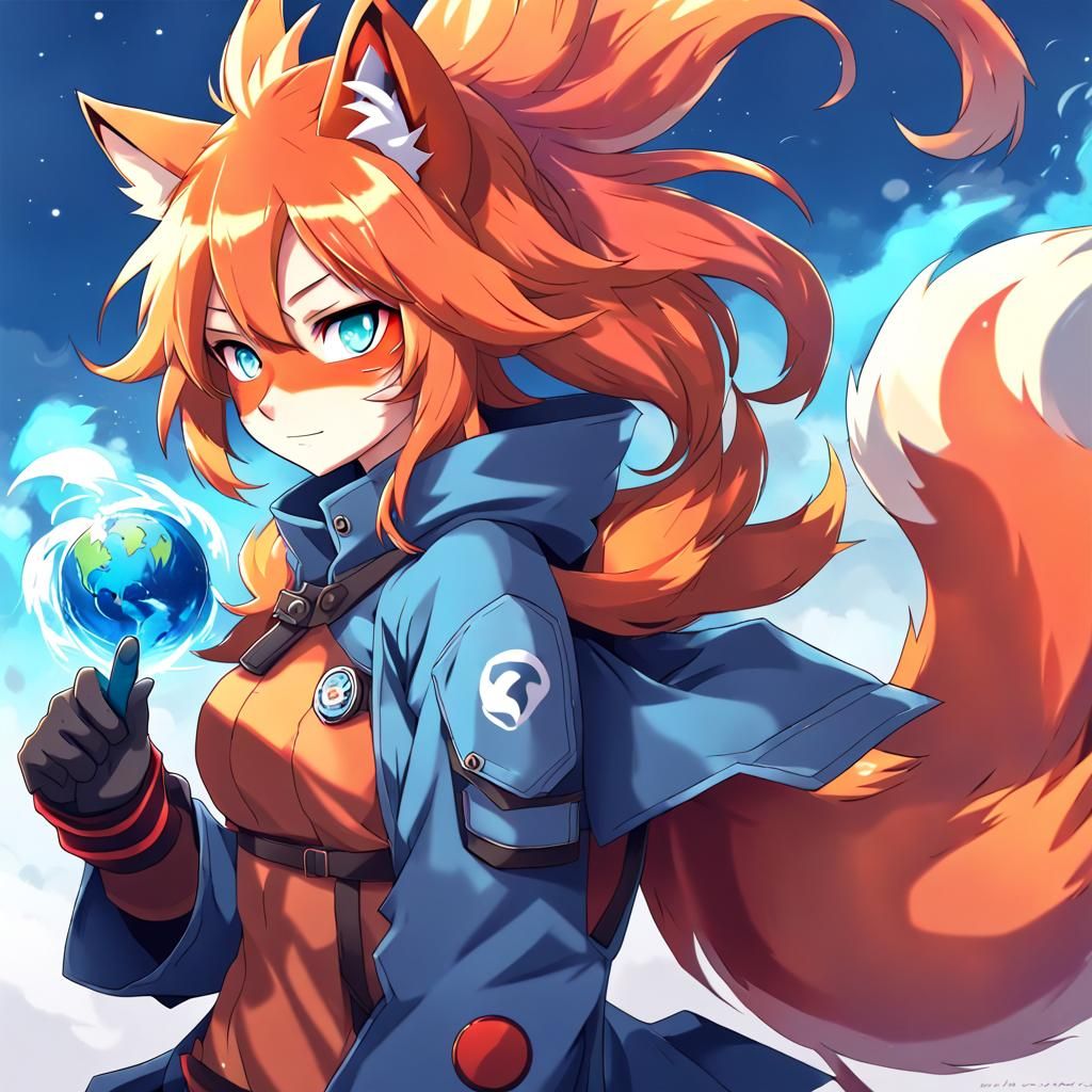 I'm Firefox Don't Hesitate To Drop Me An Ask Or Something - Fire Fox Anime  - Free Transparent PNG Clipart Images Download