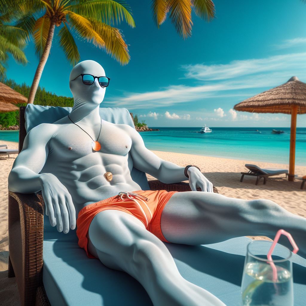 The Invisible Man on Holiday