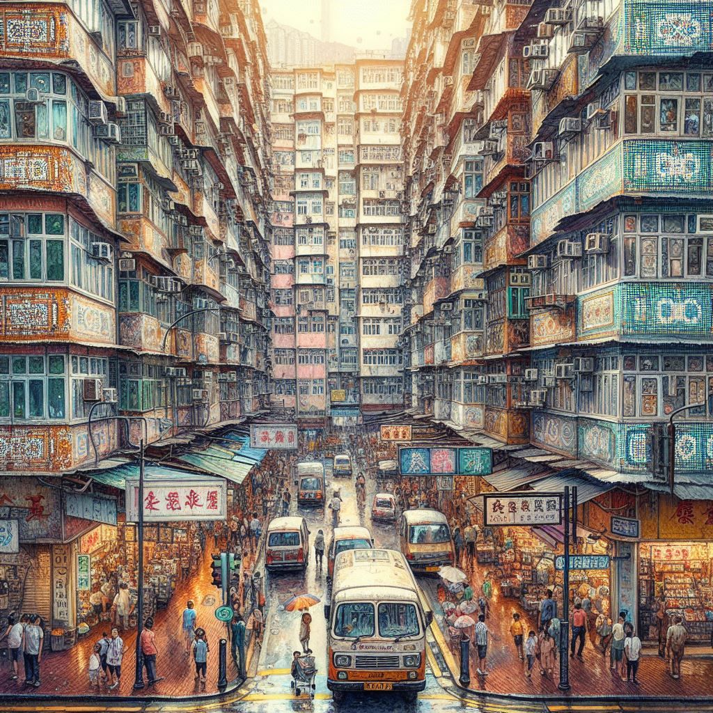 1970s Hong Kong tenement by DALL-E 3 - AI Generated Artwork - NightCafe ...