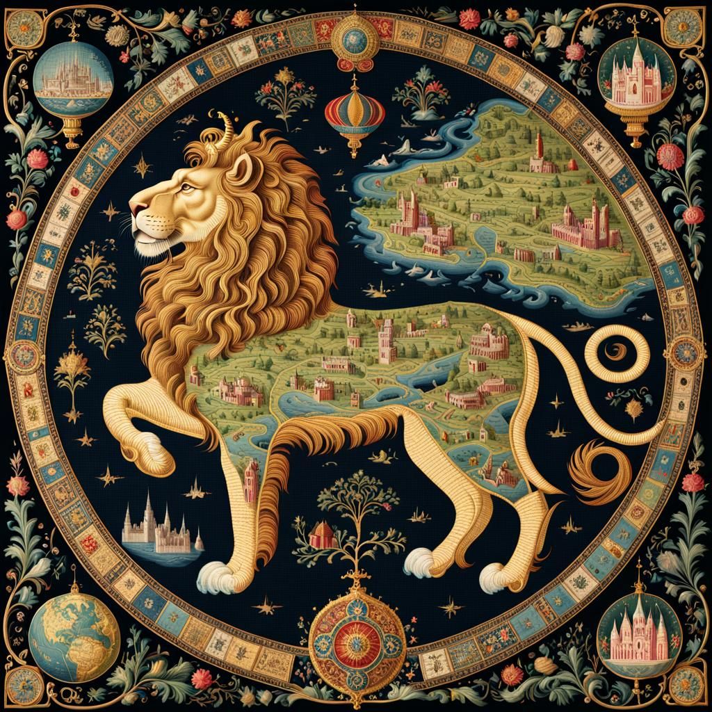 Imaginarium mundi: ubi sunt Leones  by @datura_stramonium