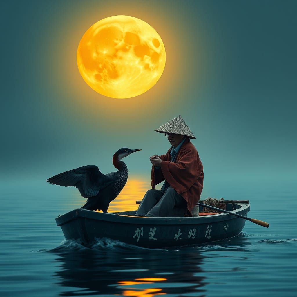 The fisherman  by @ArtByAj