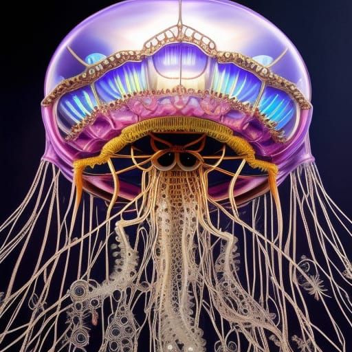 From the series "Jellyfish variations"