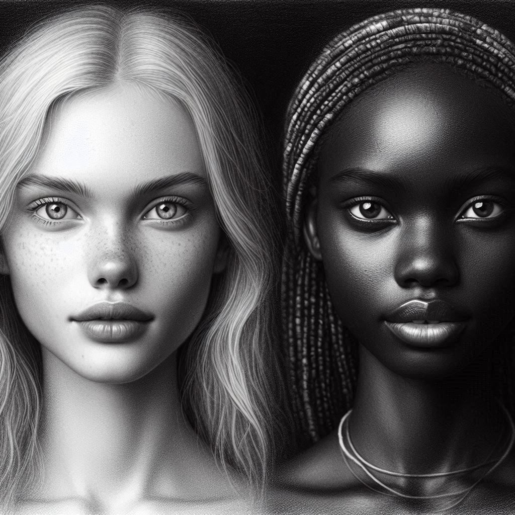 Black and White Portrait