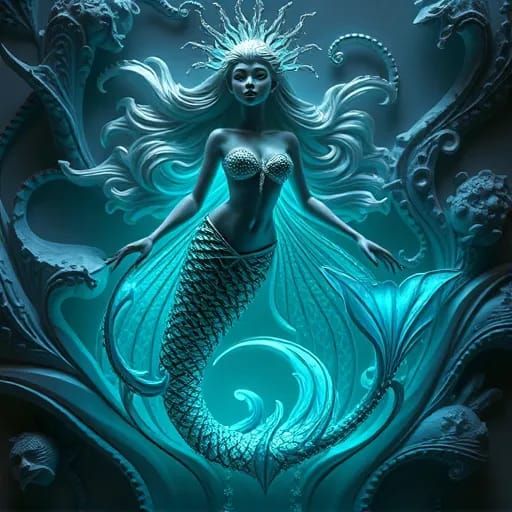 Mermaid glow