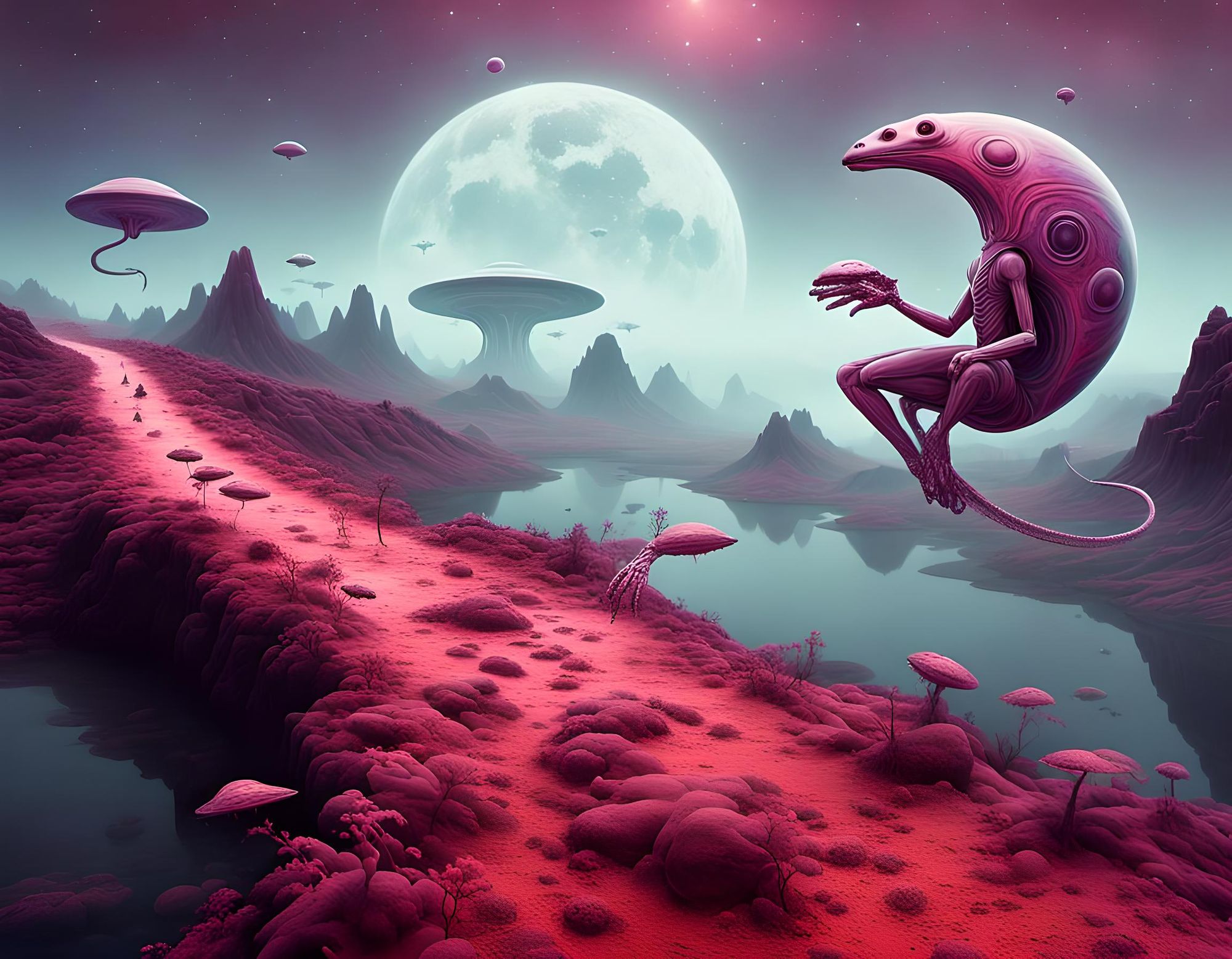 Ingridises Interstellar Natural Park. Leave the fauna and flora alone