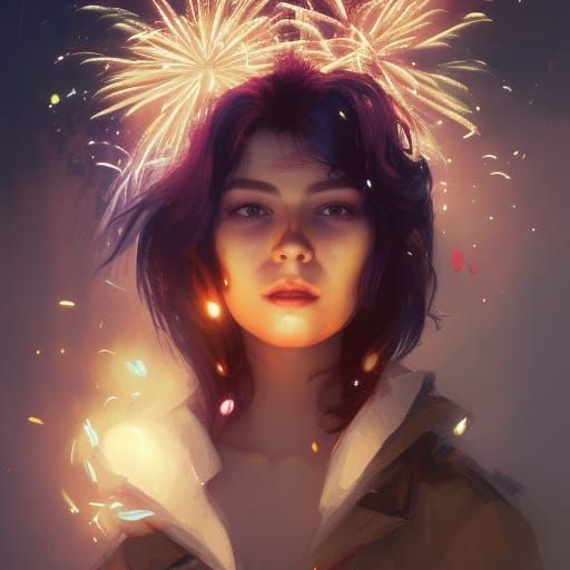 fireworks inside head