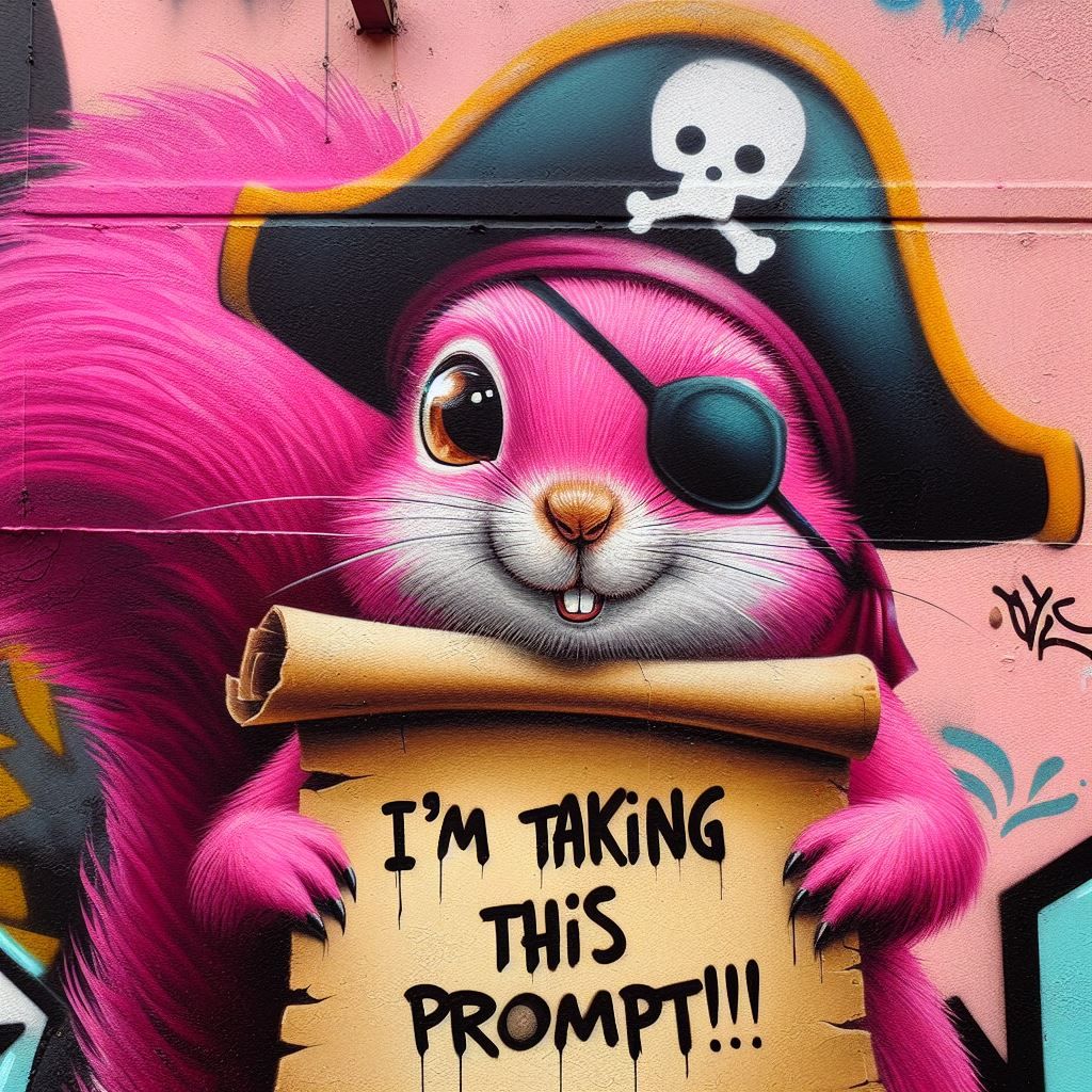 Squirrel Swashbuckler: Graffiti Adventure