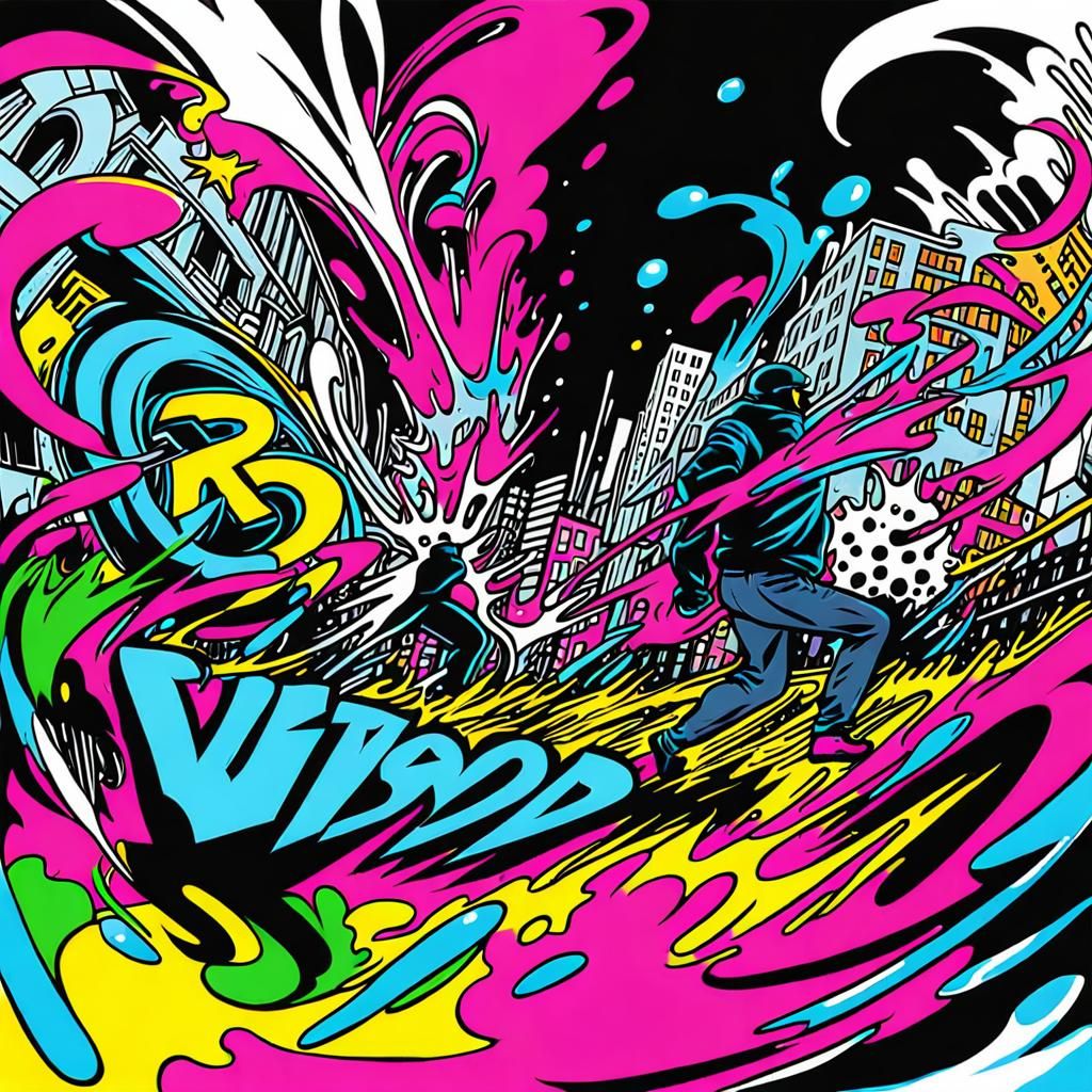 Police chase through city, Mark Brooks and Dan Mumford, comi...