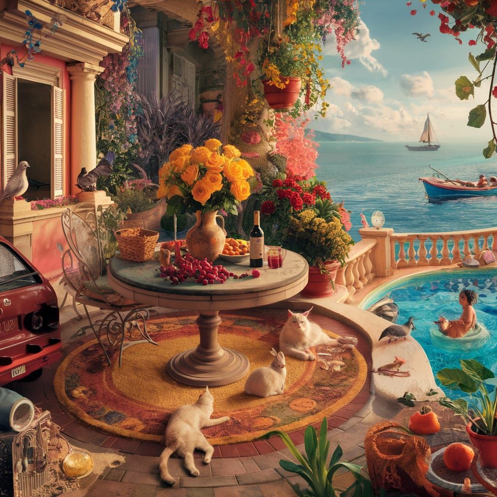 SAY IT, YOU WOULD LOVE TO BE LIVING THERE.