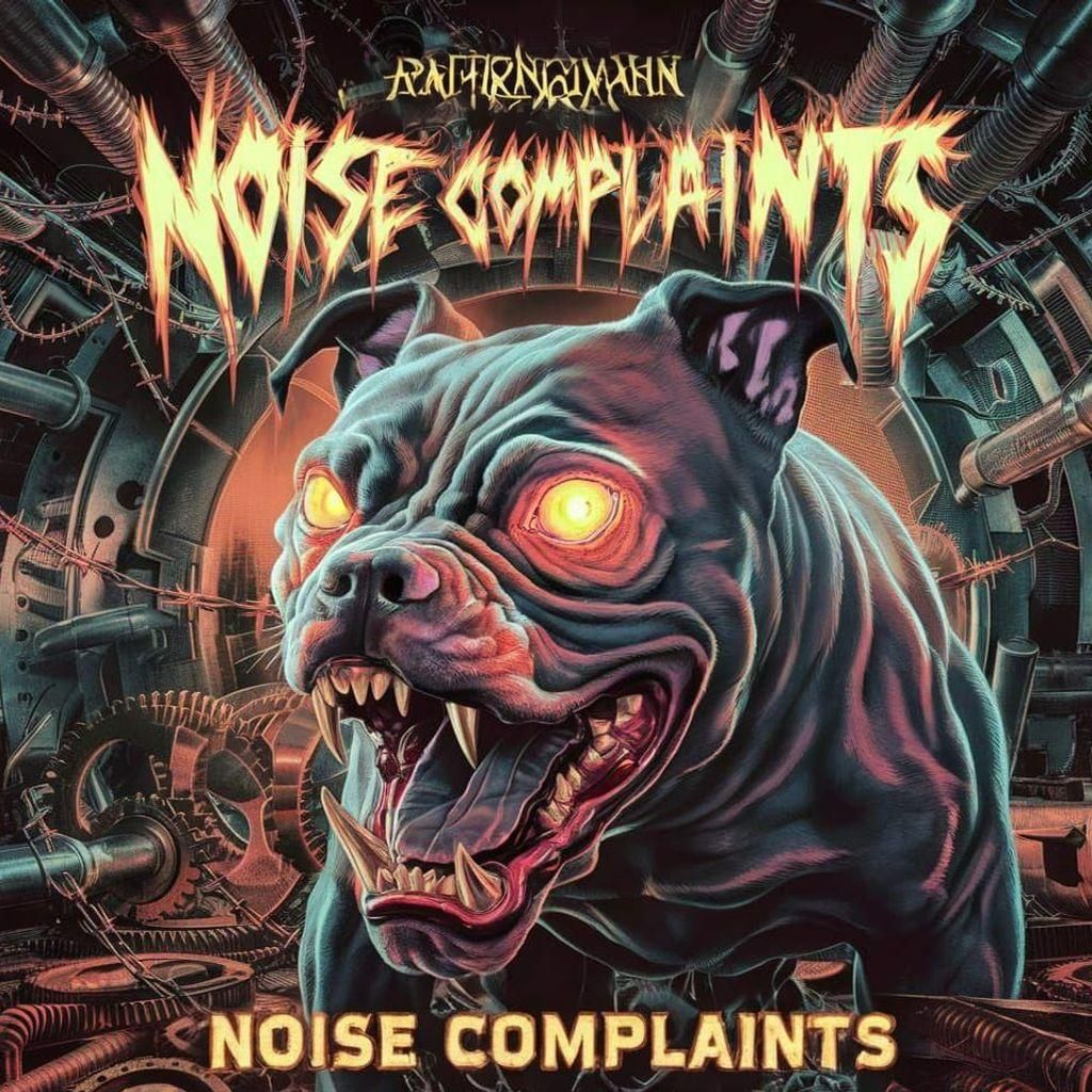 Noise Complaints - Self titled album. (Metalcore)  by @A C Buxton Mixed Media Artist