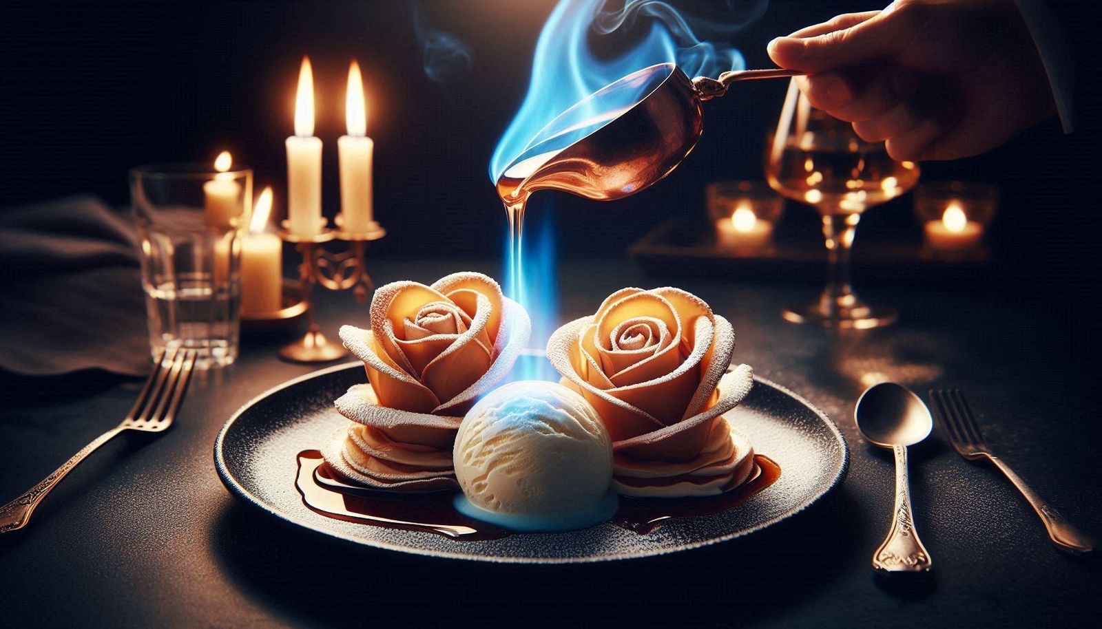 Fire and Ice: cheffy crêpes