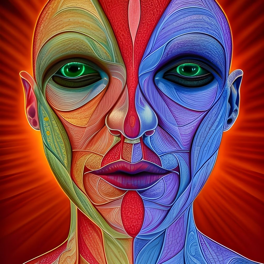 Body and Life, by Alex grey, equilibrium, transparent skin, ...