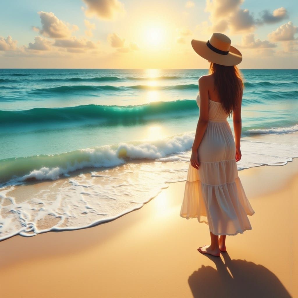  <lora:Masteroftheeye:1.0> A beautiful view of the beach