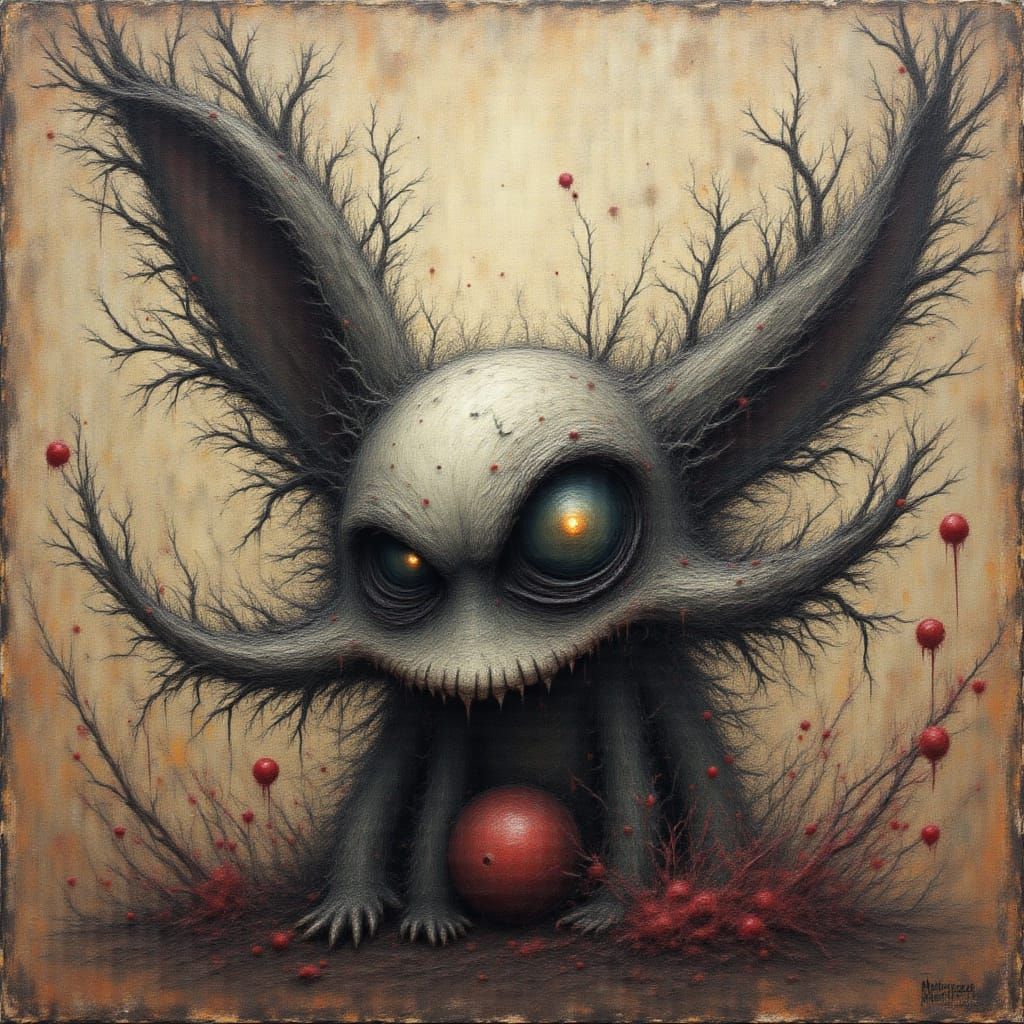 <lora:Dympled:1.0> <lora:BrokenBunnie:1.0> sick BrokenBunnie