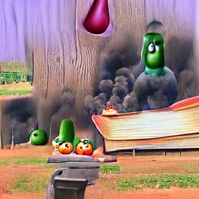 VeggieTales hell