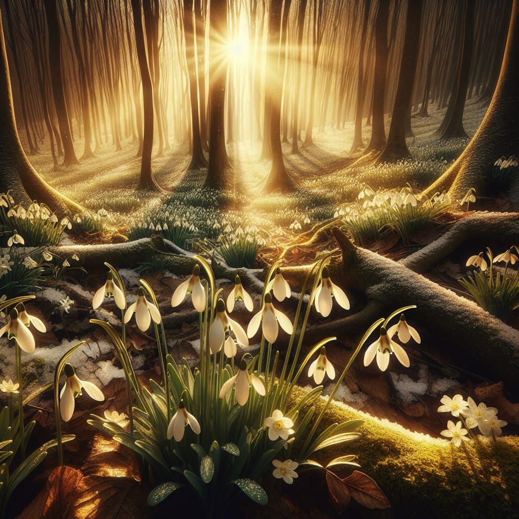 The harbingers of spring - Landscape
  by @Medi