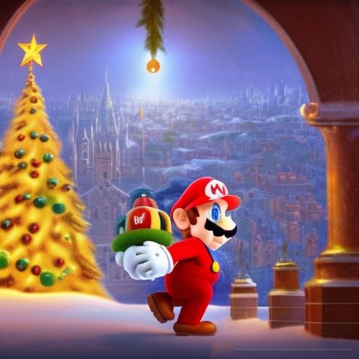 mario's last christmas before gru murders him