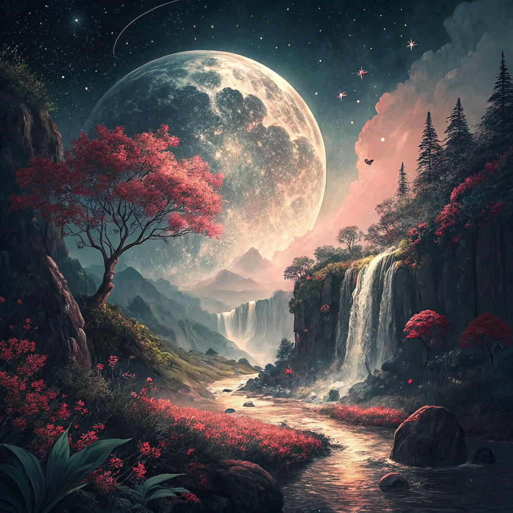 The valley   by @Dippedut