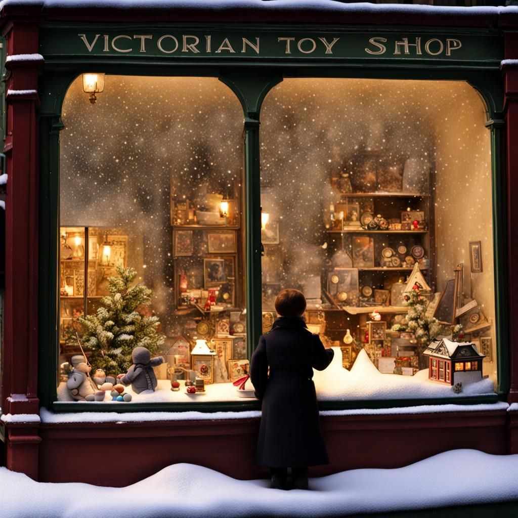 Victorian toy shop