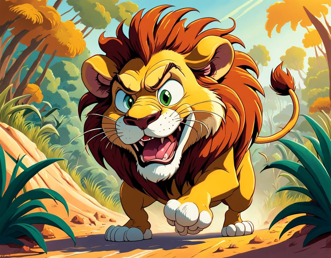 Simon The Lion  by @Doctor Mortose