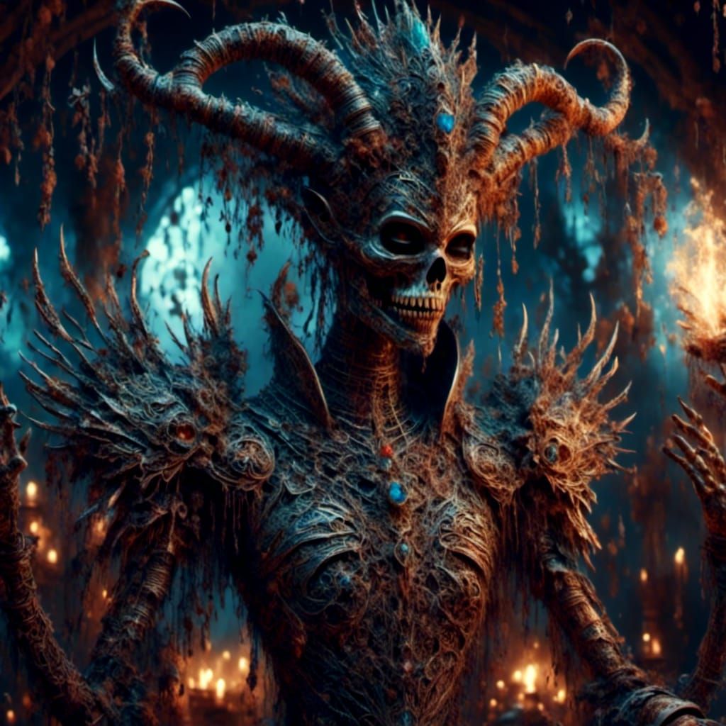 Colorful Alien Landscape in Hyperrealistic Style