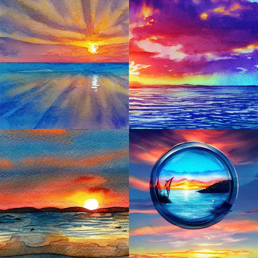 4 Sunsets