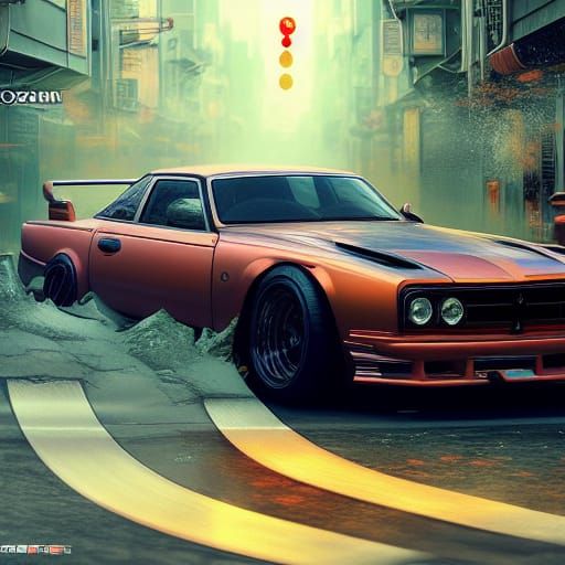 Japanese bosozoku car