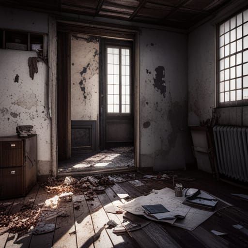 Abandoned House  by @Sweeney