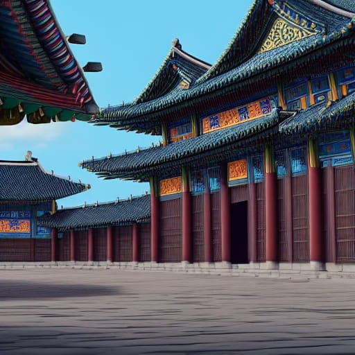 Gyeongbok Palace Gates
