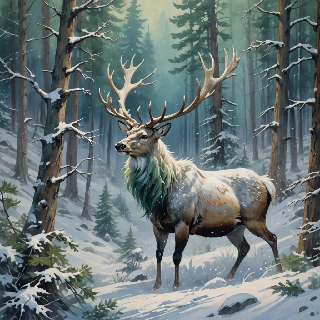 Winter forest #3